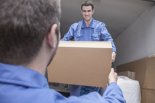Secure household storage unit in Queenspark with organized boxes
