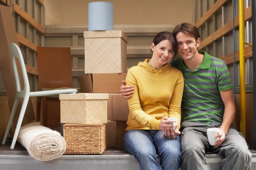 Business equipment and office items prepared for small removals in Queenspark