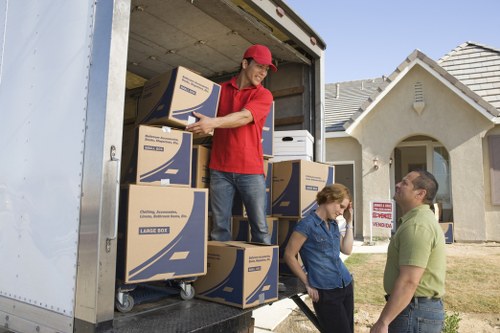 Business inventory stored using mobile self storage in Queenspark