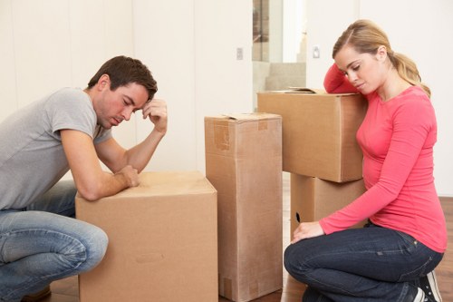 Organised packing materials for local removals in Queenspark