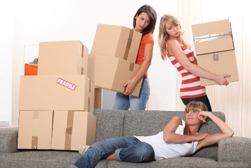 IT equipment secured for office removals in Queenspark
